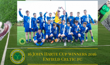 16 John Harte Cup winners