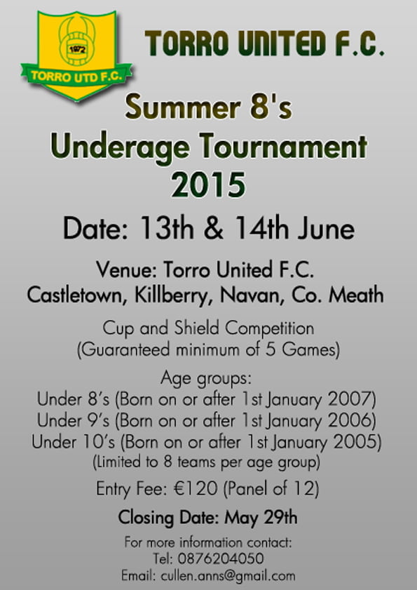 Torro United Summer 8s Tournament